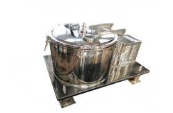 China CBD Oil Centrifuge Ethanol Solvent Extraction Machine 100L Volume supplier