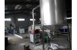 China LDPE / HDPE Film Recycled Granule Single Screw Extruder supplier