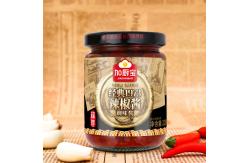 China OEM Garlic Spicy Red Hot Chilli Sauce Dipping Food 228g supplier