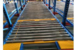 China Adjustable Gravity Flow Racks , High Efficient Warehouse Roller Racking Systems supplier