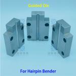 Custom OD 7.94mm Hairpin Bender Guided Die for Long U Shaped Bending for sale
