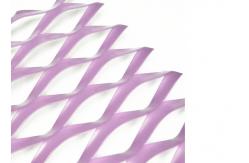 China Curtain Walls Aluminum Expanded Mesh LWD115mm X  SWD40mm PVDF Finished supplier