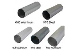 China 60mm Awning Roller Tube Alunimium Awning Conponents supplier