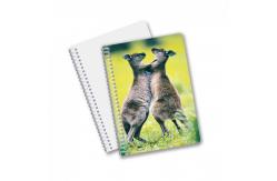 China A5 A4 Standard Cheap 3D Notebook Customizable 3D Lovely Panda Journal Notebook supplier