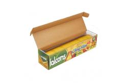 China Antistatic Clear Plastic Wrap Food Grade PVC Compostable Cling Wrap With Cutter supplier