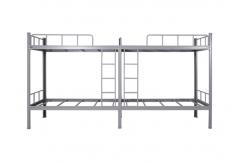 China Dormitory Secure Storage Metal Bunk Bed Frame supplier