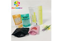 China FDA Mylar Stand Up Zipper Pouch , k Sealed Plastic Bags With Hang Hole supplier