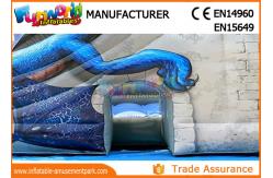 China 0.55mm PVC Tarpaulin Dragon Bouncer House With Slide / Inflatable Bouncer Castle supplier
