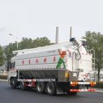 White 46000 Liters Bulk-fodder  Bulk-materials Semitrailer   Bulk Cement Tanks