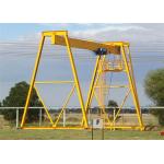 Electric Monorail Single Box Girder Gantry Crane Customized for sale