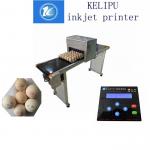 Electric High Output Egg Inkjet Marking Machine With 1 - 4 Printing Lines for sale