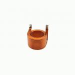 Flat Copper Wire Air Core Winding Coil Hollow High Power High Current Inductor for sale