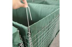 China Safety Steel Protection Mesh Gabion Box Defensive Barrier Galvanized Gabion Sand Filling Wall supplier