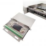 Steel Sliding Fixed Sc FTTH Termination Box 12 Port 24 Port for sale