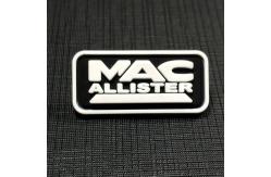 China Custom Clothing Woven Patches Logo Textured Label 3D Pvc Badges supplier