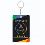 NFC Google Review Keychain｜Cross-Border Event Giveaway｜One-Tap Feedback Portal｜Branded Minimalist Style for sale