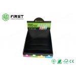 Glossy Printed Custom Eco-friendly Paper Cardboard Counter Display Stands For Advertising