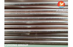 China JIS H3300 C1220T Seamless Copper Alloy Tube For HVAC systems supplier