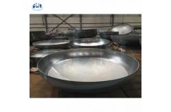 China 89mm Polished Finish HHA Aluminum Alloy Flat Dished Head Semi Elliptical Head Dimensions supplier