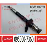 095000-7360 Diesel Engine Fuel Injector 23670-39155 For TOYOTA LAND CRUISER 1KD-FTV for sale
