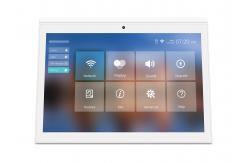 China 10 Inch Android Tablet with Dual Screen RK3288 Desktop POE Advertising Tablet PC supplier