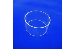 China Good Electrical Quartz Insulation Glass Tube For Sources / Semiconductor supplier