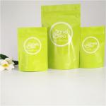 Matt Surface Plastic Pouches Packaging , Aluminum Foil Tea Packaging Bag Customized for sale