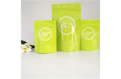 China Matt Surface Plastic Pouches Packaging , Aluminum Foil Tea Packaging Bag Customized supplier