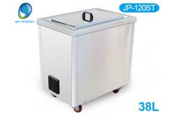China Dual Frequency 28khz 40khz Heated Ultrasonic Cleaner Industrial 38 L Power Adjustable supplier