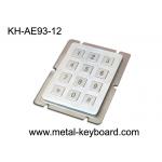 Waterproof industrial keypad with Normal 12 keys Design Version for sale