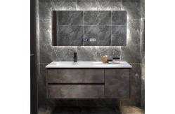 China Wall Mount Custom Modern Bathroom Vanity Units Bathroom Vanity Sink Combo Set ODM supplier