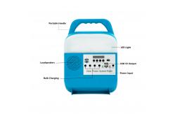 China 4Lamps Solar LED Home Lighting System 20W Waterproof Emergency Power Supply supplier
