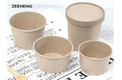 China Eco Friendly Bamboo Pulp Salad Bowls and Soup Cups With Lids supplier