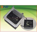 Conference Table Power Outlets , Brushed Cover Manual Flip Up Outlet With HDMI for sale