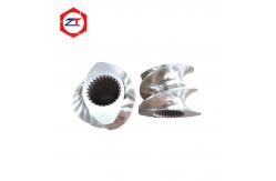 China Bimetallic Screw Elements For Coperion Zsk70 Twin Screw Extruder Spare Parts supplier