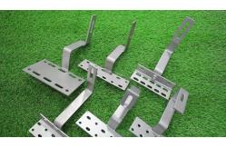 China SUS304 SUS316 Adjustable Head Solar Roof Hook For PV Mounting System supplier