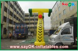 China Customized Shape Giant Promotional Inflatable Bicycle Model with CE Blower supplier