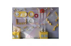 China Safety Soft Play Equipment 0.35KW Playground Wall Games Fine Workmanship supplier