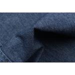 5 Onces 100% Cotton Indigo Blue Rigid Denim Jeans Fabric For Shirts for sale