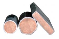 China Diameter 45mm Electroplating Accessories Copper Round Bar High Conductivity supplier