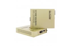 China WDM Media Converter 100Mbps Rack Mount Fiber Copper Extender Unmanaged supplier