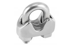 China Galvanized Finish Rigging Hardware Easy Installation Stainless Steel Cable Clamps supplier