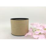 Light Weight Custom Paper Tube With Metal Lid / Biscuit Cookie Packaging Box for sale