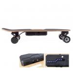 Adults Electric Longboard Deck Skateboard Remote Control Skateboard 700W Hub Motor