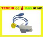Nihon Kohden TL-101T / TL-201T reusable finger clip adult spo2 sensor
