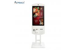 China Durable Self Ordering Kiosk 21.5 Inch Mcdonalds Interactive Kiosk TUV supplier