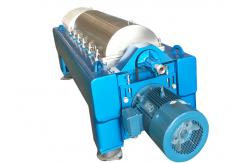 China SS316L PLC Control Dewatering Continuous Decanter Centrifuges With Screw Discharging supplier