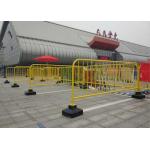 OHSAS 1500mm Portable Crowd Control Barriers Galvanised Pedestrian Barriers for sale