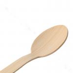 140 Mm Size Envirommentally Bamboo Spoon Natural Color For Restaurants Home And Kitchen for sale