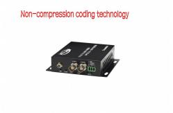 China Singlemode 2 Channel Bnc To Fiber HD 1080p Video Converter With 1RS485 Data supplier
